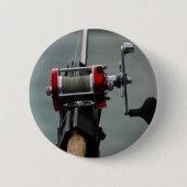 行った魚釣り 缶バッジ (正面)