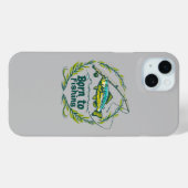 行った魚釣り Case-Mate iPhoneケース (裏面 (横))