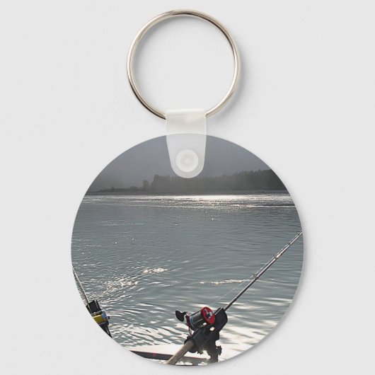 行った魚釣りNo Work キーホルダー (正面)