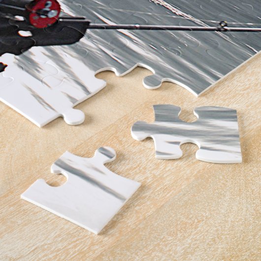 行った魚釣りNo Work ジグソーパズル (側面)