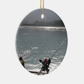 行った魚釣りNo Work セラミックオーナメント (右)