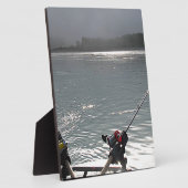 行った魚釣りNo Work フォトプラーク (側面)