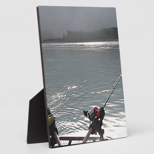 行った魚釣りNo Work フォトプラーク (側面)