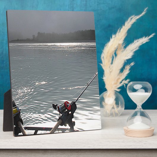 行った魚釣りNo Work フォトプラーク (側面)