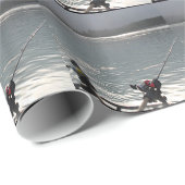 行った魚釣りNo Work ラッピングペーパー (ロールコーナー)