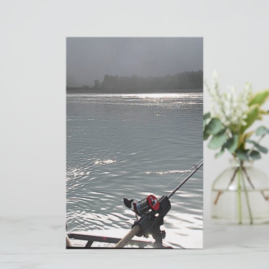 行った魚釣りNo Work 便箋 (スタンド正面)