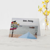 行った…..魚釣り カード (黄色い花)