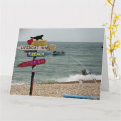 行った…..魚釣り カード (黄色い花)