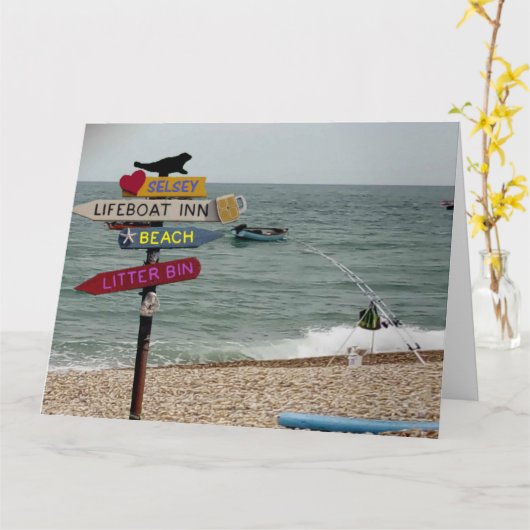 行った…..魚釣り カード (黄色い花)