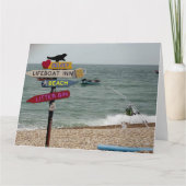 行った…..魚釣り カード (正面)