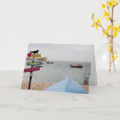 行った…..魚釣り カード (黄色い花)