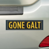 行ったGalt バンパーステッカー (車上)