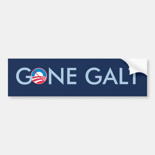 行ったGalt バンパーステッカー (正面)