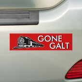 行ったGalt バンパーステッカー (車上)