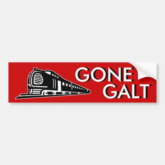 行ったGalt バンパーステッカー (正面)