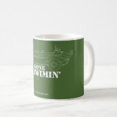 行ったschwimin」 コーヒーマグカップ (正面右)