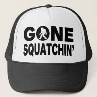 行ったSquatchinのトラック運転手の帽子 キャップ