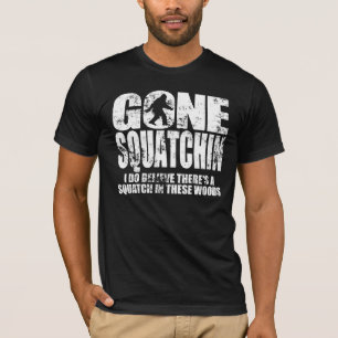 行ったSquatchinの動揺してなデザインのTシャツ Tシャツ