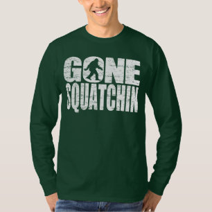 行ったSquatchinの動揺してなデザインのTシャツ Tシャツ