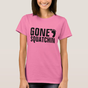 行ったSQUATCHINのTシャツのピンク Tシャツ