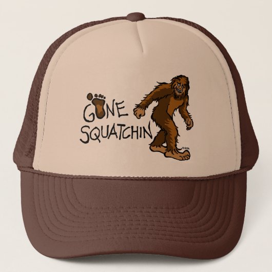 行ったSquatchin キャップ (正面)