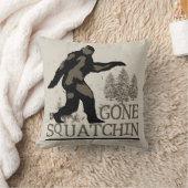 行ったSquatchin クッション (ブランケット)