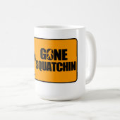 行ったSquatchin コーヒーマグカップ (正面右)