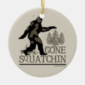 行ったSquatchin セラミックオーナメント (正面)