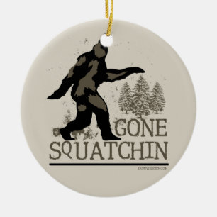 行ったSquatchin セラミックオーナメント