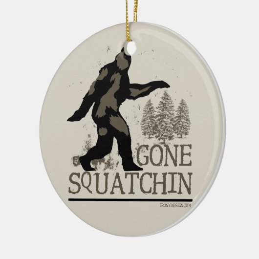 行ったSquatchin セラミックオーナメント (左)