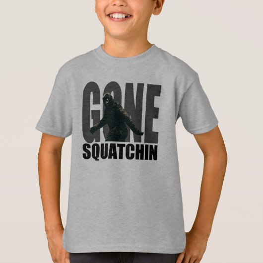 行ったSQUATCHIN -デラックスな版 Tシャツ (正面)