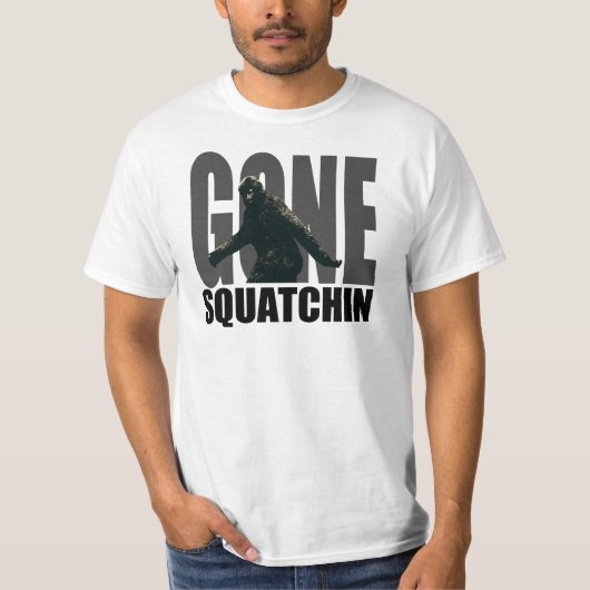 行ったSQUATCHIN -デラックスな版 Tシャツ (正面)