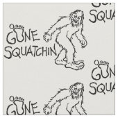 行ったSquatchin ファブリック (クローズアップ)