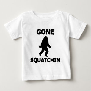 行ったSquatchin ベビーTシャツ