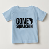 行ったSQUATCHIN ベビーTシャツ (正面)