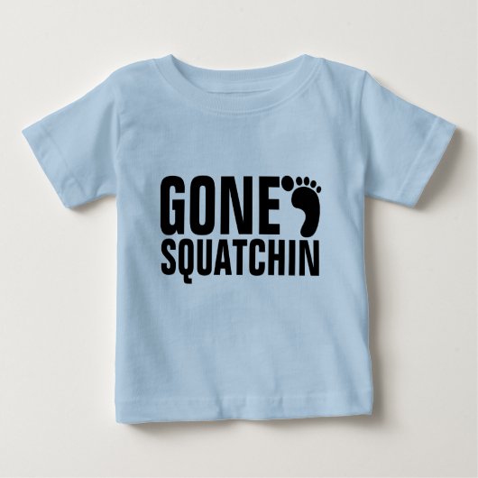 行ったSQUATCHIN ベビーTシャツ (正面)