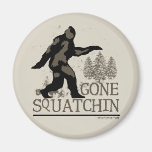 行ったSquatchin マグネット