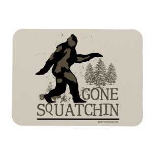 行ったSquatchin マグネット