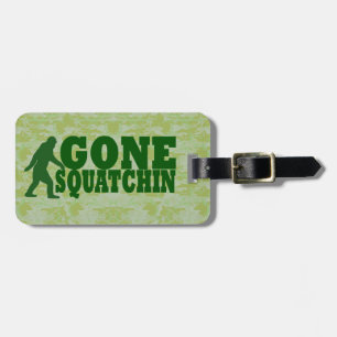 行ったsquatchin ラゲッジタグ