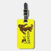 行ったSquatchin ラゲッジタグ (正面縦)