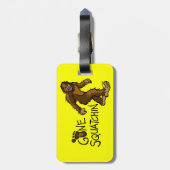 行ったSquatchin ラゲッジタグ (裏面縦)