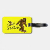 行ったSquatchin ラゲッジタグ (裏面横)