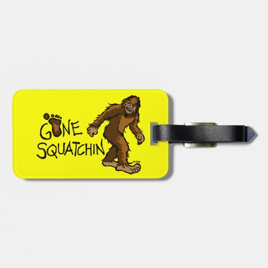 行ったSquatchin ラゲッジタグ (裏面横)