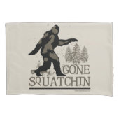 行ったSquatchin 枕カバー (正面)