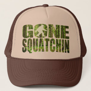 行ったSquatchin **特別で深い森林版**帽子 キャップ