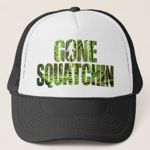 行ったSquatchin **特別で深い森林版**帽子 キャップ
