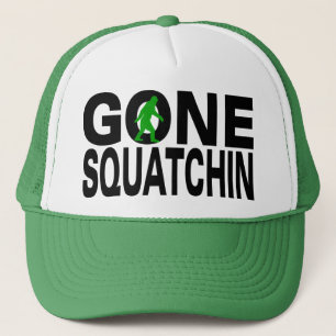 行ったSquatchin (緑のロゴ) キャップ