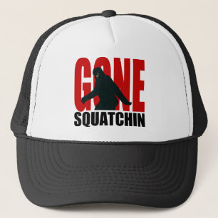 行ったSquatchin (赤及び黒) キャップ