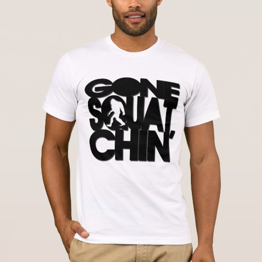 行ったSquatchin Tシャツ (正面)