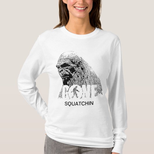 行ったSquatchin Tシャツ (正面)